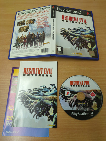 Resident Evil Outbreak Sony PS2 game