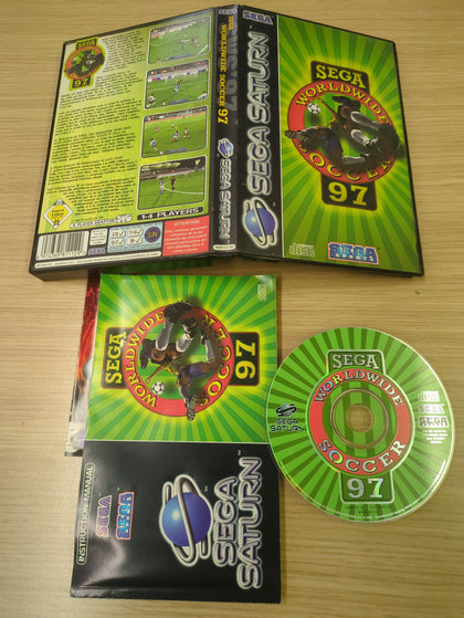 Sega Worldwide Soccer 97 (Gen 2 case) Sega Saturn game