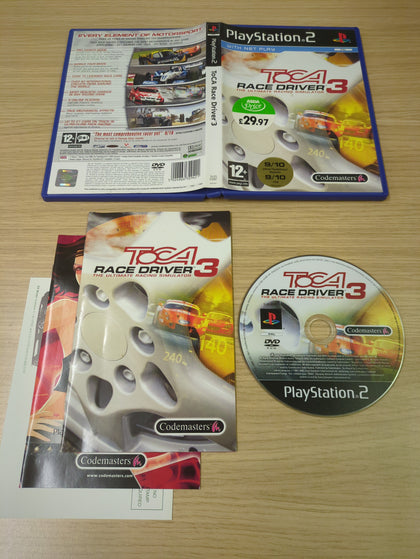 ToCA Race Driver 3 Sony PS2 game