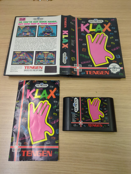 Klax Sega Genesis game