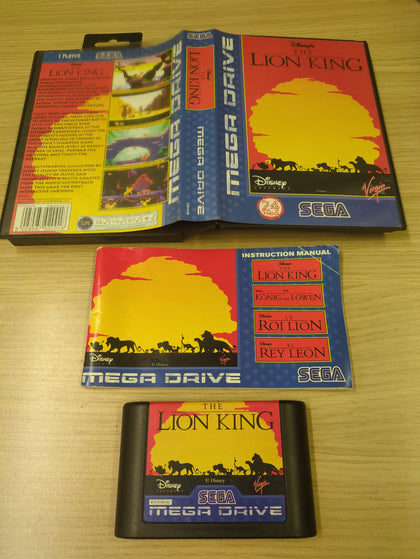 The Lion king (Disney's) Sega Mega Drive game