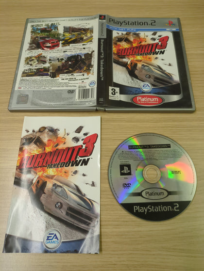 Burnout 3: Takedown Platinum Sony PS2 game