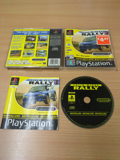 Colin McRae Rally (Bestsellers) Sony PS1 game