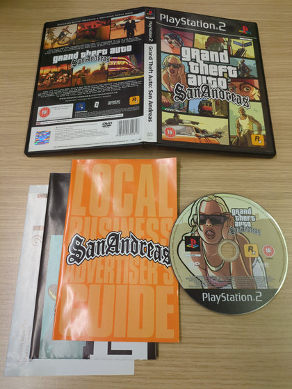 Grand Theft Auto: San Andreas Sony PS2 game