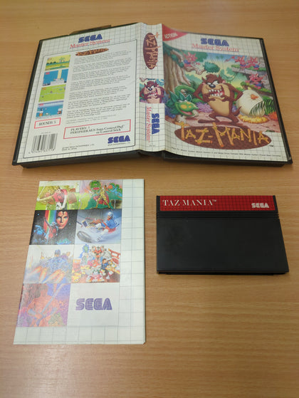 Taz-Mania Sega Master System game