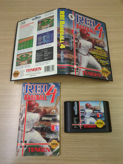 RBI Baseball 4 Sega Genesis game