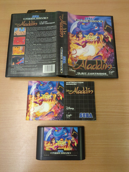 Aladdin (Disney's) Sega Mega Drive game complete