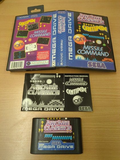 Arcade Classics Sega Mega Drive game