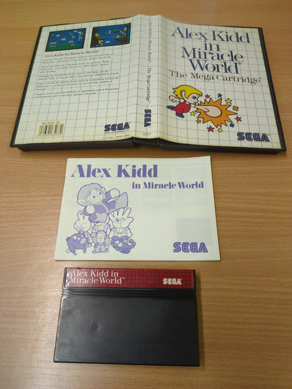 Alex Kidd In Miracle World Sega Master System game