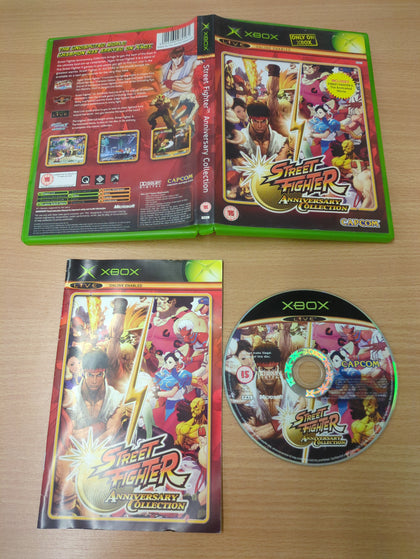 Street Fighter Anniversary Collection original Xbox game