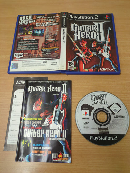 Guitar Hero II Sony PS2 game