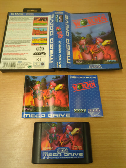 Worms Sega Mega Drive game