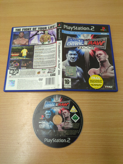 WWE SmackDown! vs. Raw 2006 Sony PS2 game