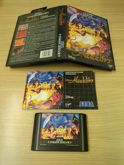 Aladdin (Disney's) Sega Mega Drive game complete