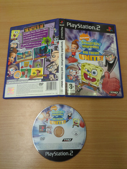 Spongebob SquarePants and Friends: Unite! Sony PS2 game