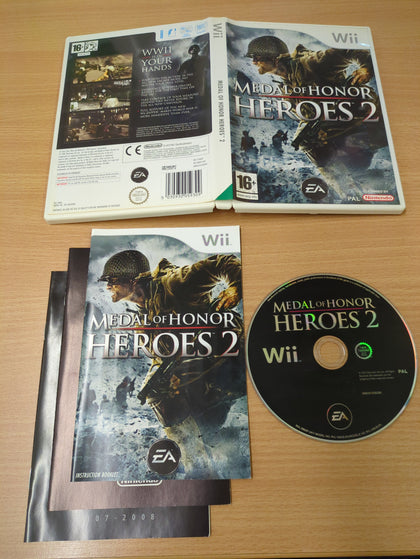 Medal of Honor Heroes 2 Nintendo Wii game