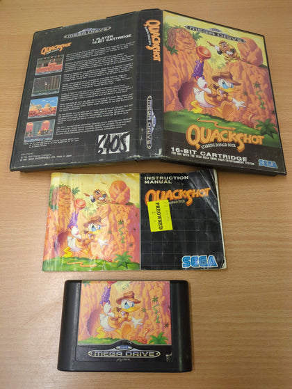 QuackShot starring Donald Duck (Disney's) Sega Mega Drive game