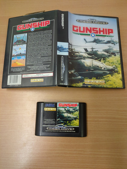 Gunship Sega Mega Drive game