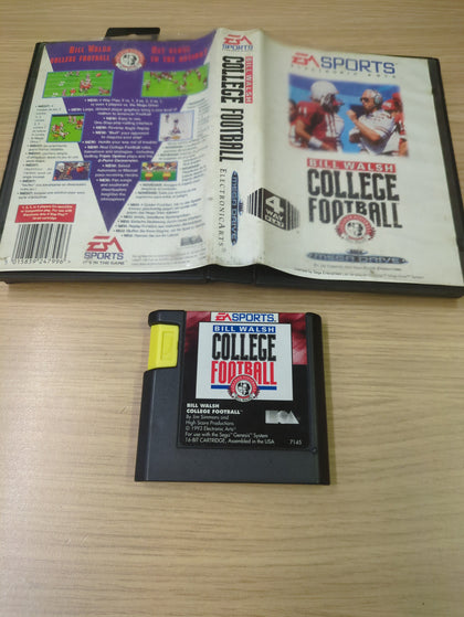 Bill Walsh College Football Sega Mega Drive game