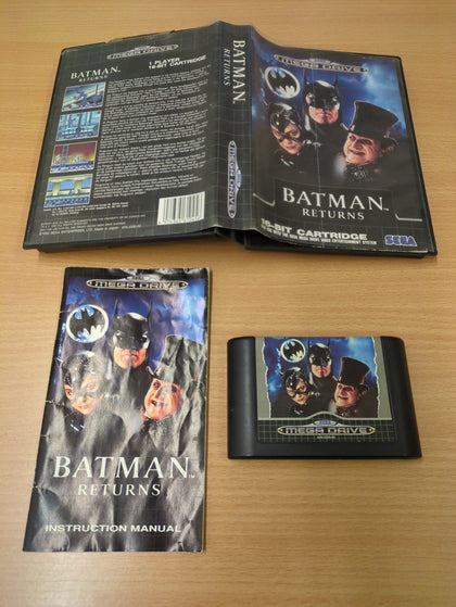 Batman Returns Sega Mega Drive game complete