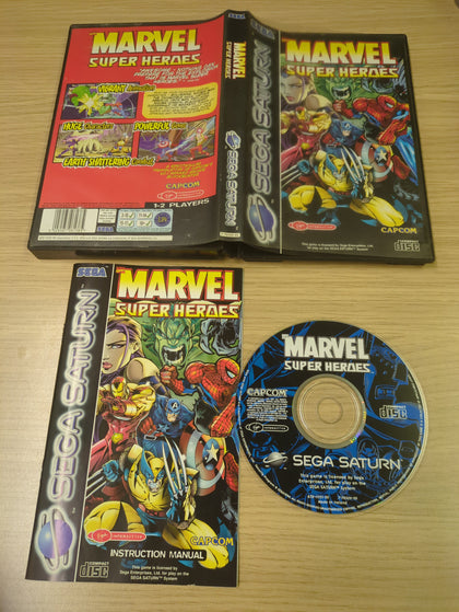 Marvel Super Heroes Sega Saturn game