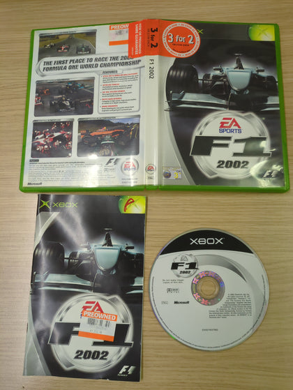 F1 2002 original Xbox game