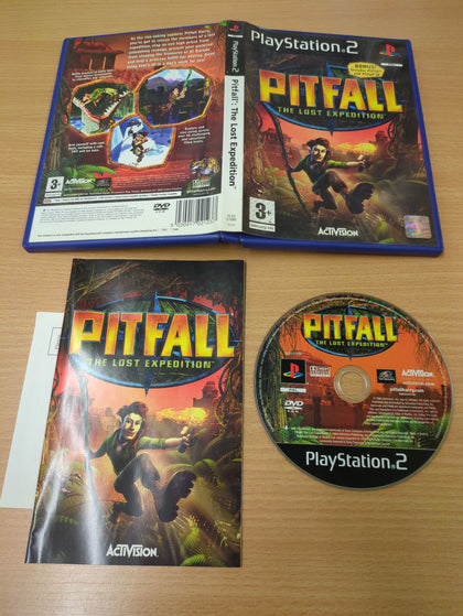 Pitfall The Lost Expedition Sony PS2 game