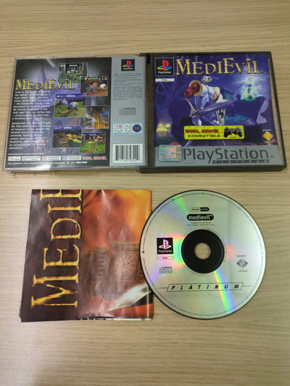 MediEvil Platinum Sony PS1 game