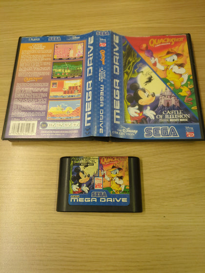 The Disney Collection: Quackshot & Castle of Illusion Sega Mega Drive game