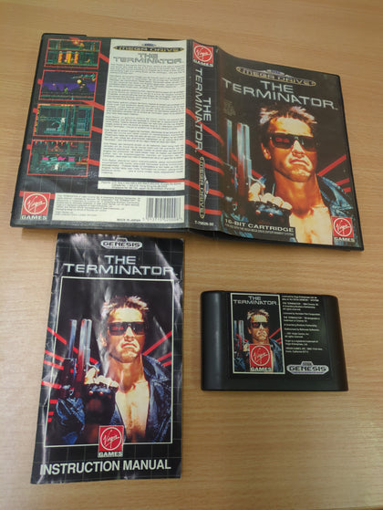 The Terminator Sega Mega Drive game complete