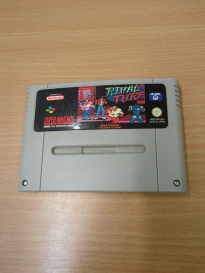 Rival Turf Super Nintendo SNES game Cart Only