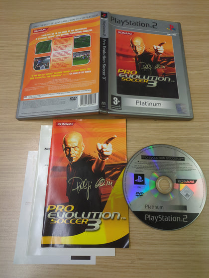 Pro Evolution Soccer 3 Platinum Sony PS2 game