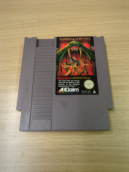 Swords and Serpents Nintendo NES game cart only