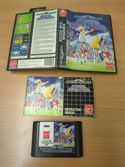 European Club Soccer Sega Mega Drive game