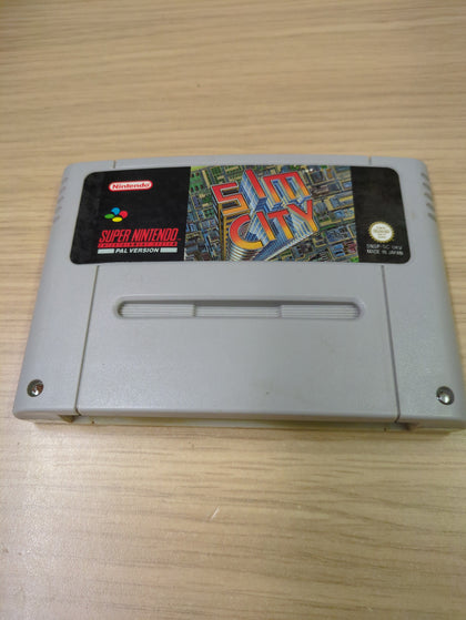 Sim City Snes game cart only