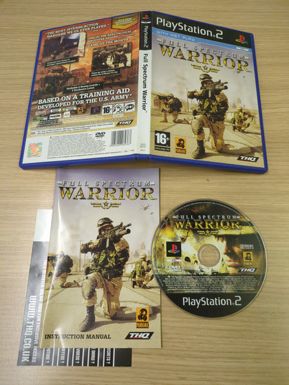 Full Spectrum Warrior Sony PS2 game