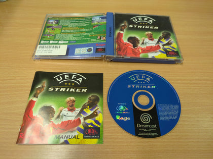 UEFA Striker Sega Dreamcast game