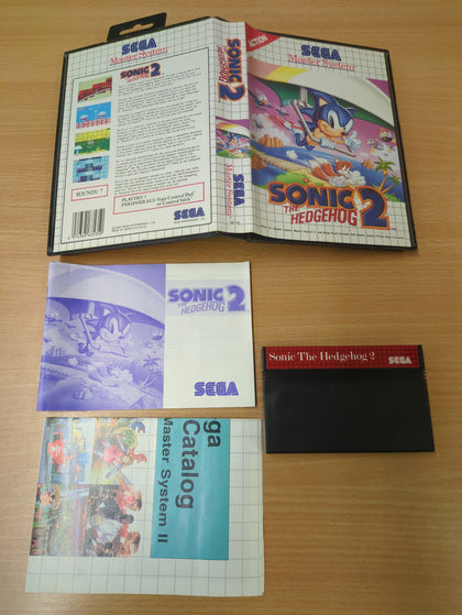 Sonic The Hedgehog 2 Sega Master System game