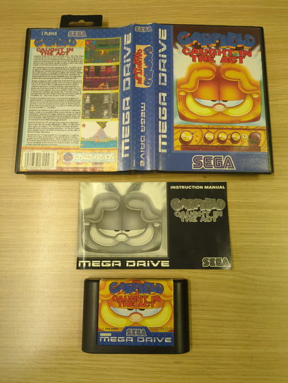 Garfield: Caught in the Act Sega Mega Drive game