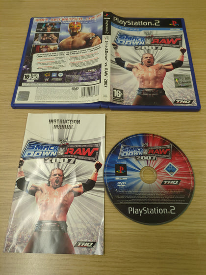 WWE SmackDown! vs. Raw 2007 Sony PS2 game