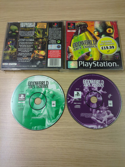 Oddworld Abe's Exoddus Sony PS1 game