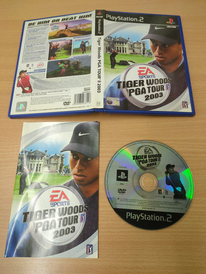 Tiger Woods PGA Tour 2003 Sony PS2 game