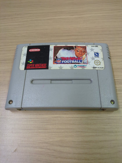 Troy Aikman NFL Football Super Nintendo SNES game Cart Only