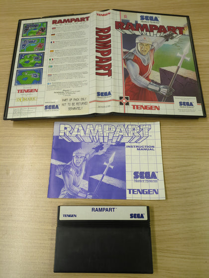 Rampart Sega Master System game