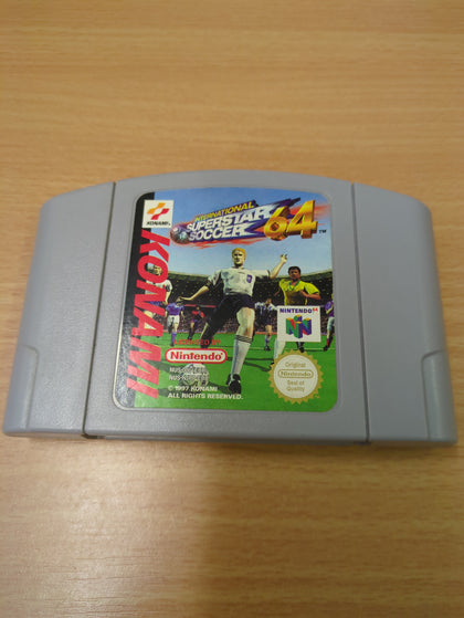 International Superstar Soccer 64 Nintendo N64 game Cart Only