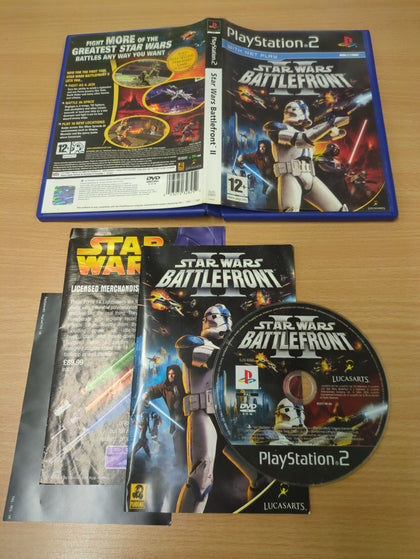 Star Wars Battlefront II Sony PS2 game