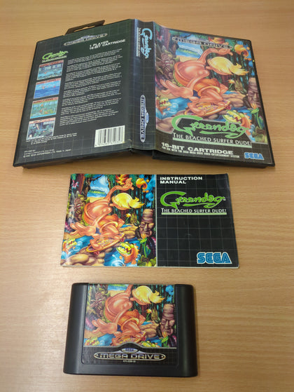 Greendog: The Beached Surfer Dude Sega Mega Drive game complete