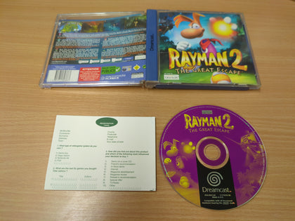Rayman 2 The Great Escape Sega Dreamcast game