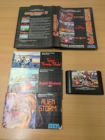 Mega Games 3 Sega Mega Drive game