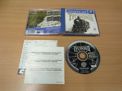 Railroad Tycoon II Sega Dreamcast game
